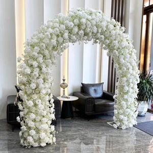 Wedding Artificial Flower Arch white Wedding Arch Fresh Flower Backdrop Wedding Arch Fresh Flower Decoration