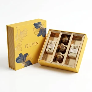 Custom Chinese New Year Wedding Favor Indian Decorative Paper Sweets Candy Gift Cardboard Chocolate Box