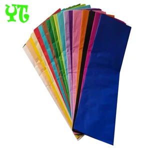 Eco-friendly Crepe Paper for Christmas Party Decorations and Shopping Use