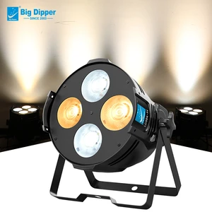 Big Dipper 4*40W LED Four-eyes Warm White Cold White Face Light COB Par Light for Wedding Bar Performance