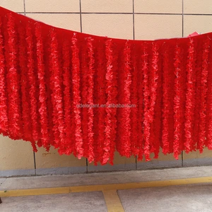 DT001Trendy Hanging Floral Ceiling Decor for Wedding Reception Premium Artificial Flower Installations for Romantic Venue Decor