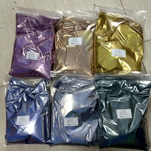 Bulk Bag Packing Polyester Fine Holographic Glitter Cosmetic Nails Polish Body Fine Glitter Powder Shimmer Sequin Dust Glitter