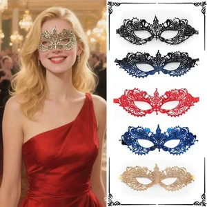 Customize Various Plastic & Fabric Silk Screen Printed Party Masks and Eye Masks for Carnivals and Parties