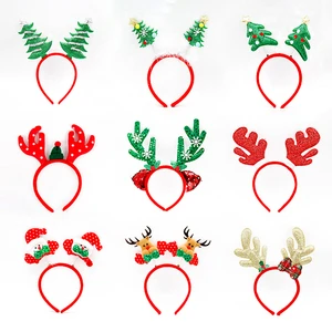 Christmas Elf Hat and Headband Set-Eco-Friendly Factory Direct Festive Cartoon Design for Kids and Adults-for Parties