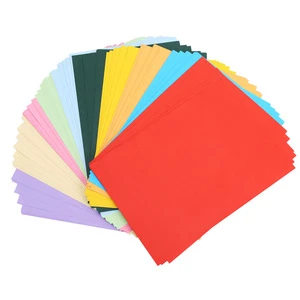 China Factory Wholesale PE Single Biodegradable Cardstock 300gsm Custom Color & Design DIY Craft Wrapping Gift