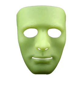 Custom Vacuum Forming Plastic Ace Mask Durable Plastic Party Masks 3D Design Mask