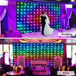 Professional Stage Wedding Led Curtain Dj Effect Lighting