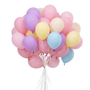 12 Inch 2.8g Factory Price Thickened Latex Balloon Professional Decorators Bulk Supply Round Solid Color Party Decoration Ballon
