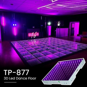 Illuminated Event Pista De Baile Led Dacing Floor 3d Infinity Mirror Stage Light Up Wedding Magnetic Led Dance Floor