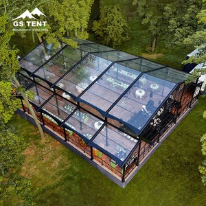 Luxury Wedding Transparent Atrium Tent Waterproof Outdoor Party Tent Atrium Tent For Events
