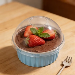 Mini Aluminum Foil Baking Cups Desserts Cup Containers for Cake Muffin Foil Containers Cake Container