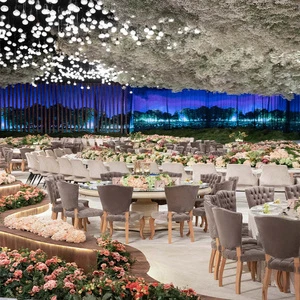 Wedding Ceiling Decorations Art Light Hotel Hanging Lamps Acrylic Ball Event Wedding Lights
