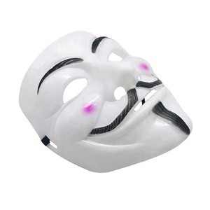 Mask Movie Theme Mask Geek Face with Powder Blusher Makeup Dance Party Mask Celebration Party Supplies