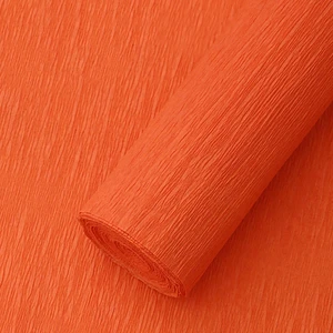 Thick Crepe Paper Roll 98x20 Inch 3 Rolls Multicolor Red Orange Streamer Party Wedding Birthday Flower Craft Decoration