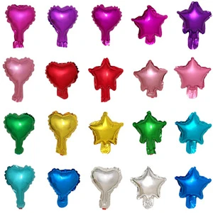 Wholesales 5 Inch Mini Size Round Shape Eco-Friendly Christmas Valentine's Day Party Decoration Teenagers Toys Foil Balloons