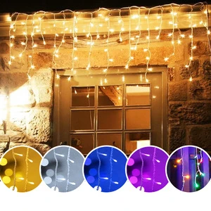 Wholesale 96 Heads 5-meter Led Curtain String Stage Light for Wedding Outdoor Party Decoration