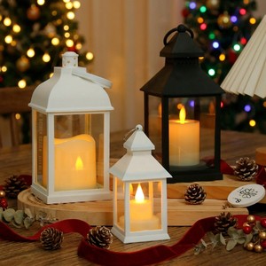 Christmas Outdoor Handheld Battery LED Candle Light Nightlightecoration Creative Ornament Gift Simple Style