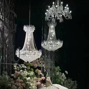 Wedding Crystal Chandelier Wedding Pendant Light Wedding Stage Ceiling Decor