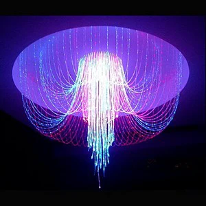 LED Fiber Optic Lighting Chandelier for Marriage Decoration