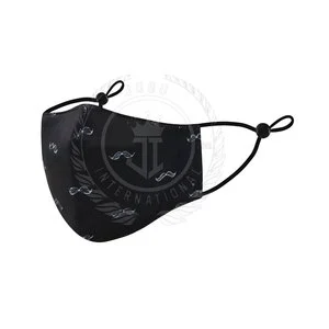 Designer Style Solid Color Cotton Face Cover Customizable Design Breathable Fashionable High Quality OEM Service Low MOQ