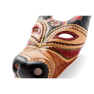 Su Boe Big Leather Crafts Mask