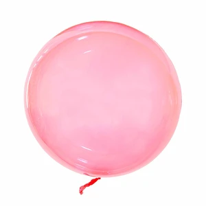 Fest Clear Colored Helium Bubble Balloons TPU for Party 18 Inch Inch Bobo Globos Pink Red Blue Yellow Purple Orange Mothers Day