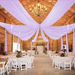 Elegant White Ceiling Drapes for Wedding Decoration Ceiling Drapes Decoration Wedding