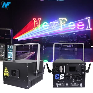 SF2-811D 10W High-End Stable RGBW Laser Light with Animation ILDA Control for Event Stage Wedding Performance