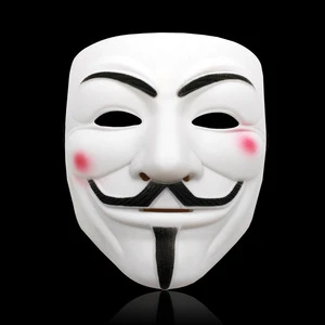 Halloween Party Cosplay Masks Party-Masks for Mask Anonymous Guy Fawkes Fancy Adult Costume Accessory
