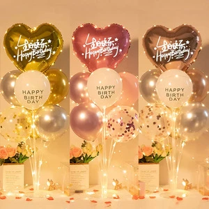Wedding Decorations Playful Eye-catching Portable Custom Wholesale Children Birthday Latex Foil Party Balloon