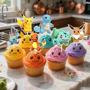 Wholesale pickup truck cupcake decoration mouse cupcake decoration boys and girls birthday cake decoration