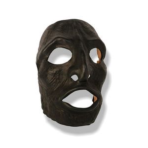 Mamuthone Big Size Cosplay Mask Clown Model For Kids Party And Masquerade Made Of Silicone Crystal Metal Face Mask