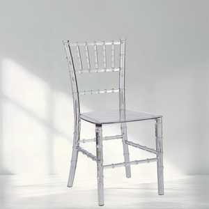 Wholesale Strong Garden Wedding Event Party Transparent Stackable Crystal Kids Clear Phoenix Chiavari Chair