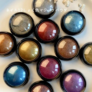 TSZS New 12 Colors Mirror Nail Powder Silver Blue Gold Mirror Effect Holographic Nail Art Glitter Nail Wholesale