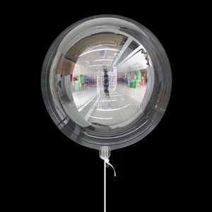 INS Hot Wedding Party Decorations Bobo Balloons Led Happy Birthday 36 Inch TPU Transparent Bubble Balloons
