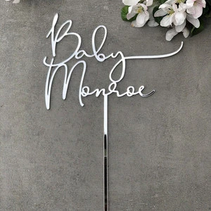 Personalized Baby Cake Topper Baby Shower Cake Topper Wholesale