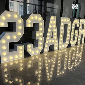 3ft Large Lighted Marquee Letters Framed Large Marquee Letters With Lights Light Up Sign For Wedding