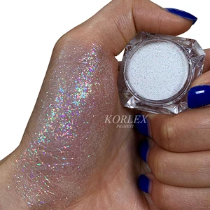 Sparkle Iridescent Glitter Multi Color Shifting Cosmetics Glitter Dust for Nail Art Makeup DIY Crafts