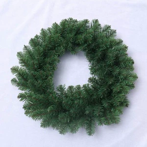 60cm Promotion Green Handmade Classical Christmas Wreath