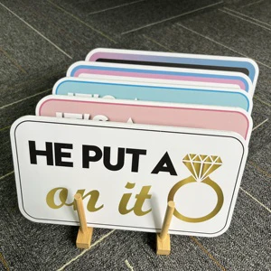 2024 Popular PVC Wedding Designs Photo Booth Props for Special Occasions