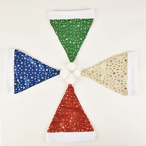 Wholesale Flashing Christmas Party Hat Shiny Festive Headwear for Christmas Decorations and Holiday Events