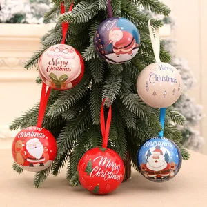 Decorations Ball Tree Pendant Gift Candy Jar Christmas Products