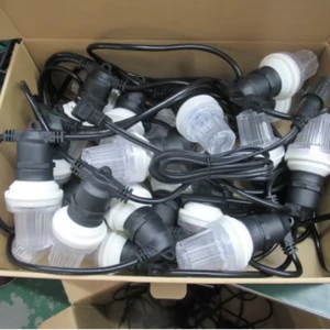 E27 Flash Light Christmas Decorations Wedding Decorations Chase Lights