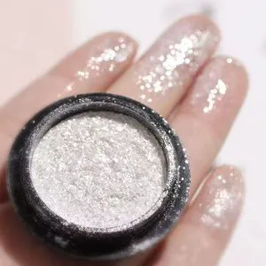 Hair & Body Rainbow Glitter Dry Powder, Holographic Ultra Fine Resin Sparkle Powder for Festival, Rave, Prom and DIY Crafts