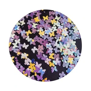 Butterfly Confetti Glitter Sequins 500g/Lot Rainbow Color Butterfly Sequins for DIY Crafts Nail Art Holiday Party Decoration