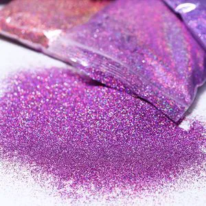 Fine Cosmetic Grade PET Glitter Powder for Nail Art and Makeup