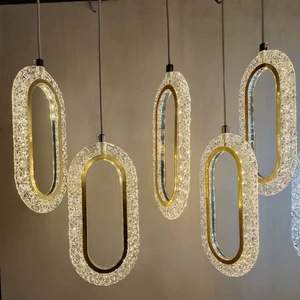 Modern Wedding Pendant Lamp Festival Lights Atmosphere LED Light for Party Stage Star MoonBackground Decorationnd