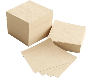 Eco Friendly Bamboo Tissues Custom Napkins Bamboo Wedding Napkins Paper Napkin Biodegradable For Home Party Restaurant Use
