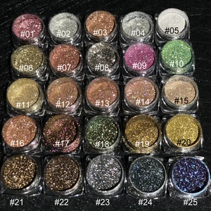 Metallic Shimmer Glitter Loose Powder Eye Shadow Makeup Glitter Eyeshadow Powder Loose Eyeshadow Pigments