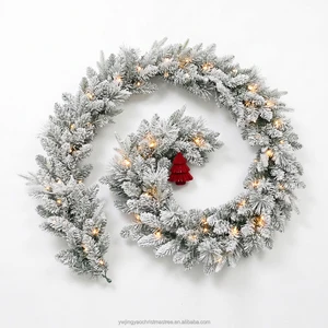 Luxury Eco-Friendly Handmade Modern Christmas Wreath with Wall Mount for Indoor Use